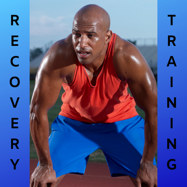 Athlete in recovery training