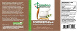 Cordyceps Cs-4 Capsules (Chong Cao Jun Si Jiao Nang) Bamboo Pharmacy, 100 Count
