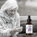 Image of woman with arthritic in hands and Topical Arthritis Pain Relief for painful joints
