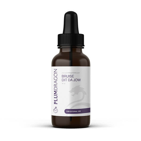 Bruise Dit Da Jow Original Formula 4oz bottle Chinese Herbal Liniment by Plum Dragon Herbs."