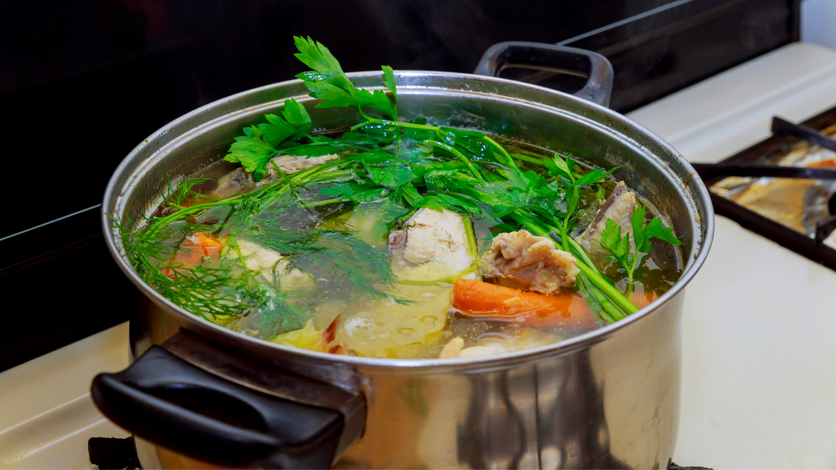 Chicken Soup with Chinese Herbs to Cure any Cold