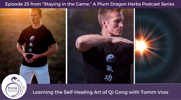 EP25 Learning the Self-Healing Art of Qi Gong with Tomm Voss
