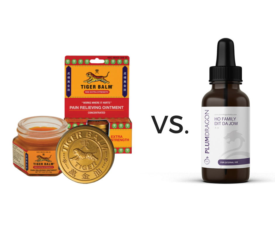 Tiger Balm®™ vs. Dit Da Jow – Ingredients