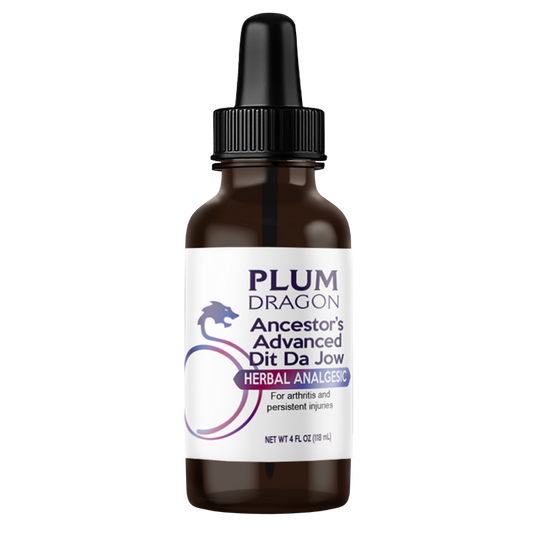 A 4 oz. Bottle of Ancestors Advanced Dit Da Jow
