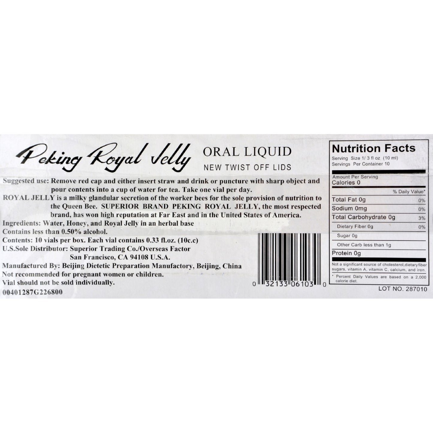 Peking Royal Jelly