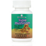 Triple Mushroom Capsules, 100 ct. - Plum Flower Brand